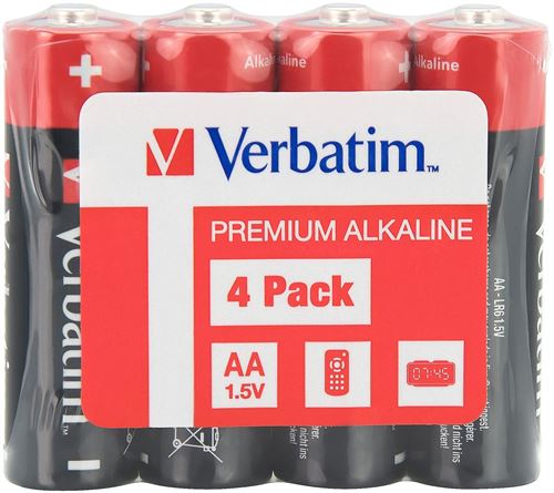 Verbatim - Batterie 4 x AA / LR6 - Alcaline