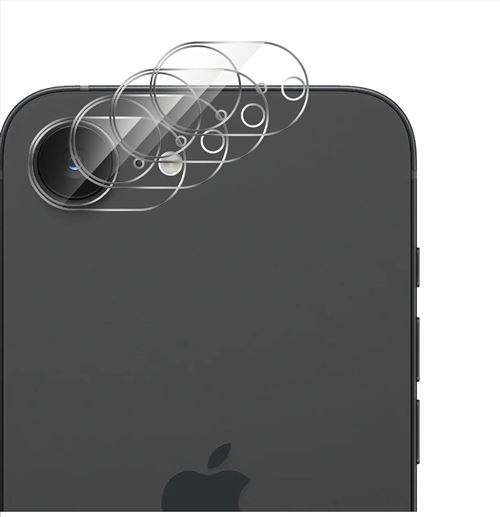 Film en Verre Trempé protecteur de lentille arrière de l'objectif appareil Photo / Caméra pour Apple iPhone 16e / SE 4 2025 5G - XEPTIO