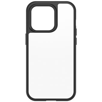 OtterBox coque antichoc REACT iPhone 14 Pro - transparente/ contours noirs