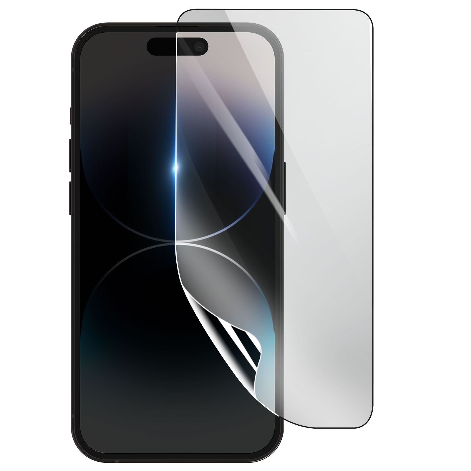 Protection écran Hydrogel Pour IPhone 14 Pro - Lot De 3, Ultra-fin, Auto-cicatrisant, Anti-traces - 6