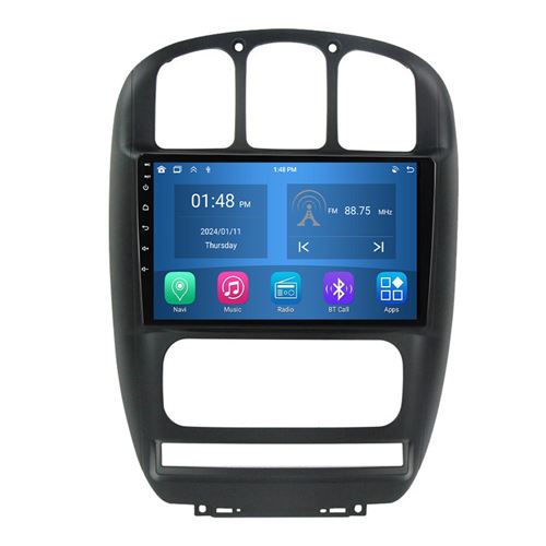 Autoradio RoverOne® Bluetooth CarPlay Android Auto Navigation 4Go RAM 64Go ROM pour Dodge Caravan 4 Chrysler Voyager RG Town Country RS 2000-2007