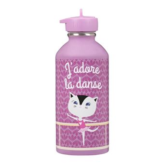 Gourde Inox Enfant - J'adore La Danse - Draeger Paris