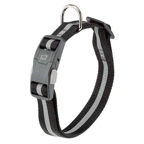 Meilleurs prix pour Ferplast Collier Réfléchissant pour Chiens CLUB REFLEX C15/44 en Nylon avec Boucle Magnétique, idéal pour les promenades en soirée Noir