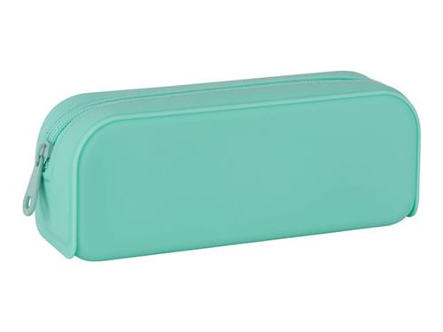 Apli Nordik Collection - Trousse À Crayons - Silicone - Rose, Vert Émeraude, Mauve, Bleu Turquoise