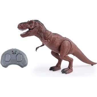Dinosaure télécommandé avec son et lumière,jouet pour enfants - Marron -  Maquette - à la Fnac