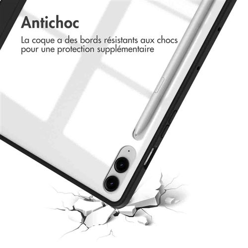 Coque portefeuille,Coque rigide pour Samsung Galaxy Tab S9 FE Plus