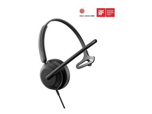 Casque EPOS IMPACT 730T filaire USB-C et USB-A pour appels et musique noir - Image 3
