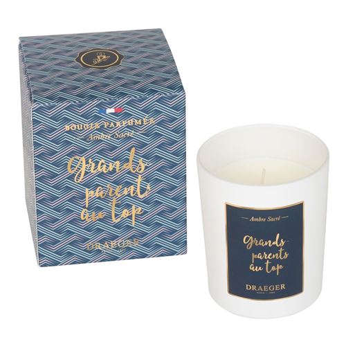 Draeger Multicolore Bougie Cadeau - Grands-Parents Au Top - Paris