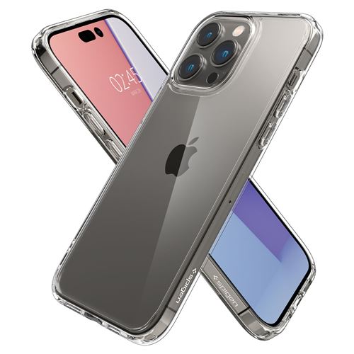 Coque pour iPhone 14 Pro Plastique Transparente Spigen - Coque et étui  téléphone mobile - Achat & prix