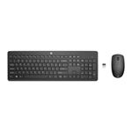 HP 230 - Ensemble clavier et souris - sans fil - Français - pour HP 21, 22, 24, 27; Pavilion 24, 27, TP01; Pavilion Laptop 14, 15