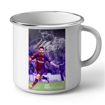 Fabulous Mug en métal émaille Lionel Messi Buteur Argentine - 1