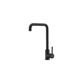Rousseau robinet mitigeur de cuisine kiloo - sans douchette - noir - 1