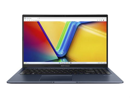 Asus Vivobook 15 M1502Ya-Bq912 - Conception De Charnière À 180 Degrés - AMD Ryzen 7 - 5825U / Jusqu'À 4.5 Ghz - Aucun Se Fourni - Radeon Graphics - 16Go Ram - 1To SSD Nvme - 15.6" 1920 X 1080 (Full Hd) - Wi-Fi 6E, Bluetooth - Bleu Calme