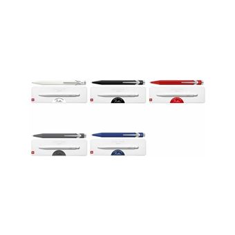 Caran D'Ache 849 Tintenpatrone Roller In Blau, M-Spitze (0,7 Mm) - Swiss Made