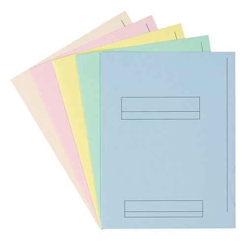 Chemises Dossier 22 x 31 cm couleur Blanc - Paquet de 50 - Sadik
