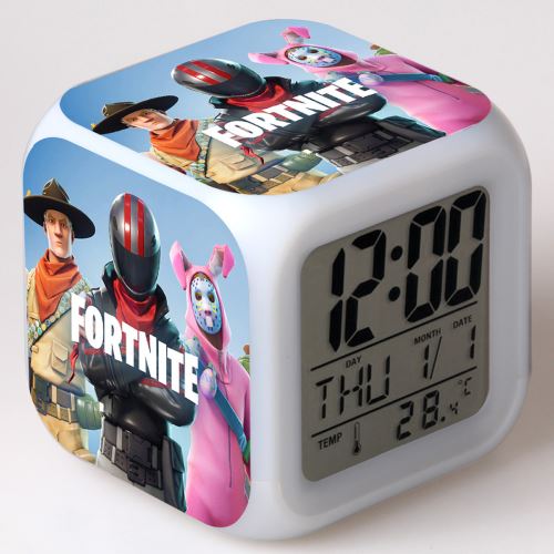 Stack Multicolore Réveil Enfant Led Multifonctionnel Coloré Cadeau - Fortnite #11
