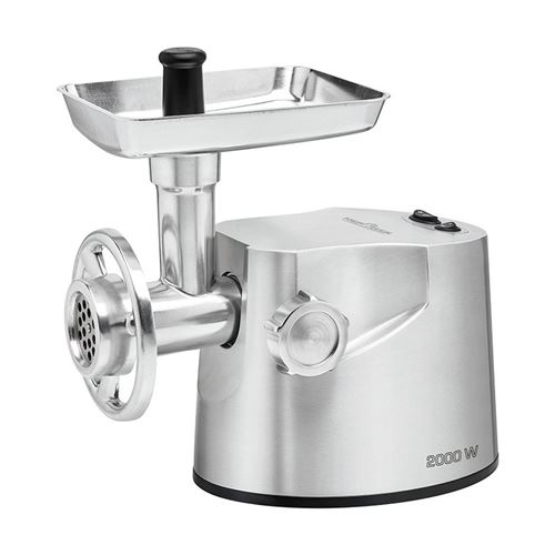 Proficook FW 1173 Hachoir à viande électrique professionnel, 2,3Kg/minute 3 disques de coupe 2000W