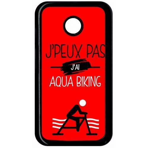 Coque motorola moto e j peux pas j ai aqua biking 9