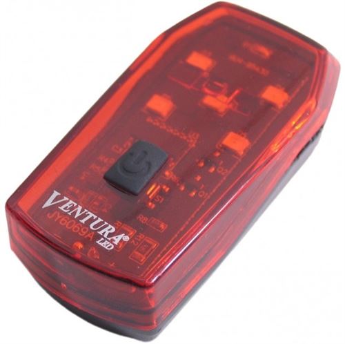 Ventura feu arrière Helios 5 LED batterie noir
