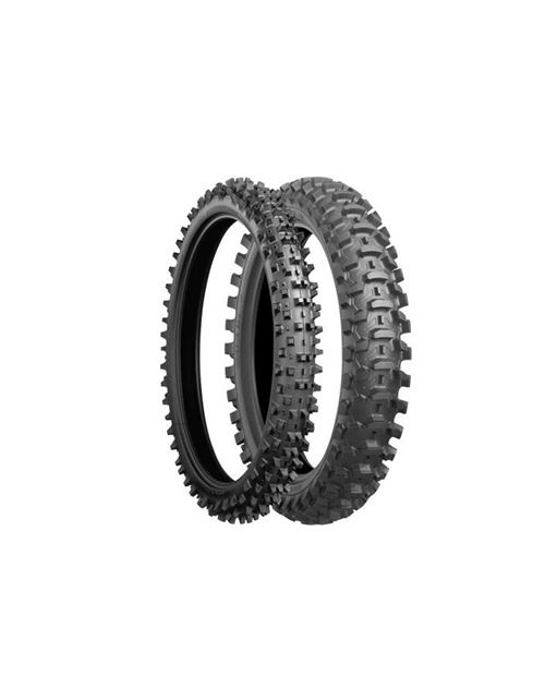 SET DE PNEUS BRIDGESTONE 80/100-21 B.CROSS X20 + 100/90-19 B.CROSS X10 S - Image 13
