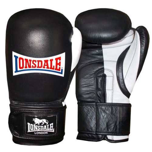 LONSDALE Gants d'entraînement Pro Safe Noir 16 onces