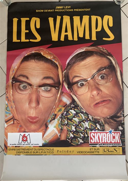 Les VAMPS - Premier Spectacle 1989 - 80x120cm - Affiche