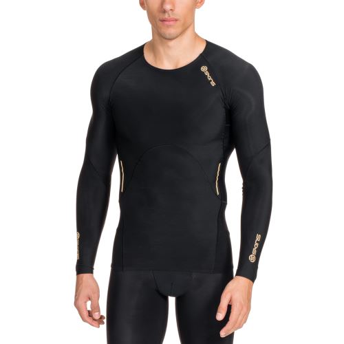 Maillot manches longues Skins A400 M Noir