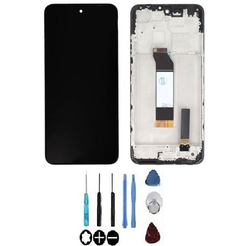 Original Ecran LCD Vitre Tactile Blanc Assemblés Sur Châssis Pour Redmi Note 10 5G , 10 T 5G , Poco M3 Pro