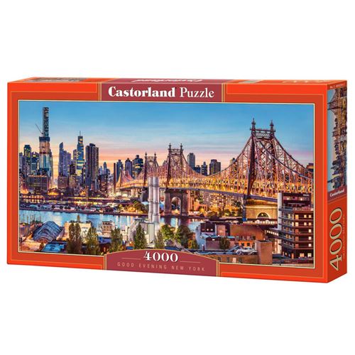 Puzzle Castorland - Bonsoir New York, 4000 pièces