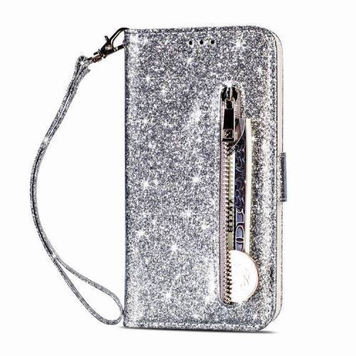 Coque Folio Brillant avec multi-fente pour Apple iPhone 11 Pro 5.8 - Argent