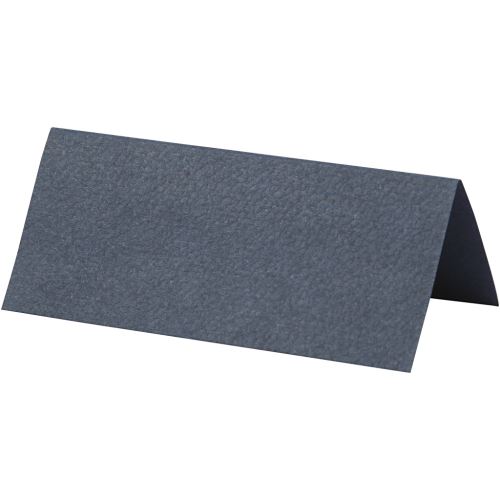 Happy Moments cartons de table 9x4 cm 20 pièces bleu foncé