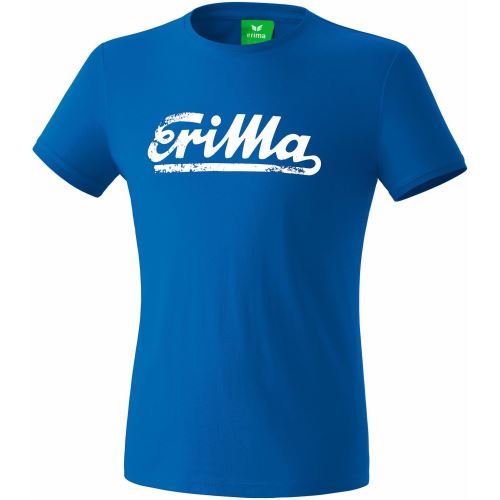 T-shirt Erima Retro Basics XL Bleu
