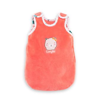 Turbulette Corolle pour poupon 30 cm Corail