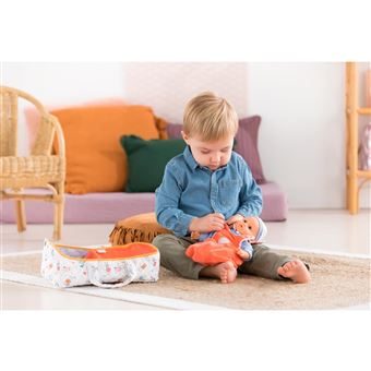 Turbulette Corolle pour poupon 30 cm Corail