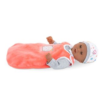 Turbulette Corolle pour poupon 30 cm Corail