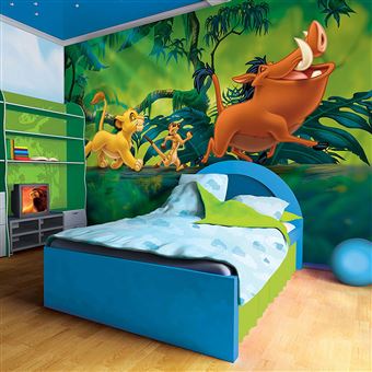 Bebegavroche Papier Peint Disney The Le Roi Lion 104 X 70 5 Cm Decoration Des Murs Achat Prix Fnac