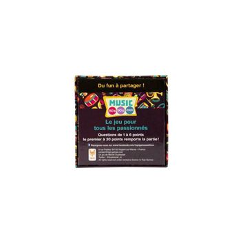 Topigames Family Quizz Musique Années 80 et 90