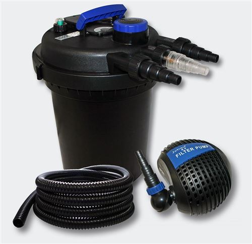 Meilleurs prix pour Kit de Filtration à Pression 10000l 11W UVC Stérilisateur Pompe Tuyau