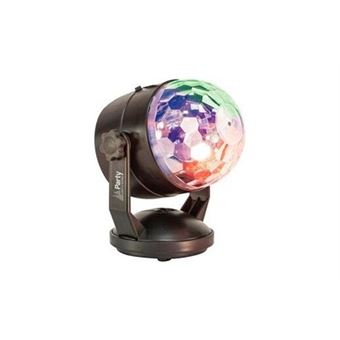 URAQT Boule Disco, Mini Portable Boule Disco, Commande Vocale Soirée Lampe, Boule Stroboscopique DJ avec Effet Miroir et Flash, pour DJ, Club, Maison, Voiture, Bureau, Terrain de Camping(Rose