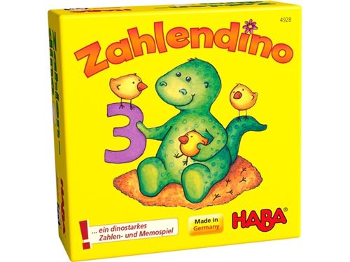 Haba jeu d'apprentissage Zahlé Dino (DU)