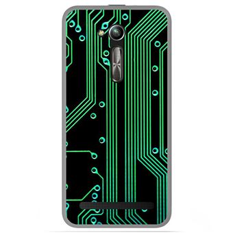 Coque silicone gel Asus Zenfone Go ZB500KL motif Texture ...