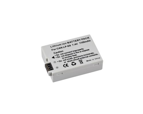 BRESSER Batterie de rechange Lithium-Ion pour Canon LP-E8