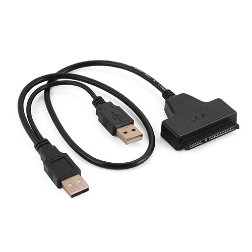 Cables USB XCSOURCE USB 3.0 à SATA Ⅲ 22 Broches 2.5 Pouces HDD Externe SSD  Disque dur Connecteur Adaptateur Câble SATA Haute Vitesse AC986