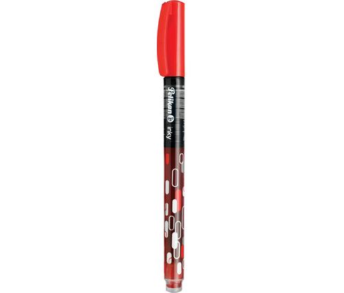 Pelikan Stylo roller &agrave; encre Inky 273, rouge - Lot de 8