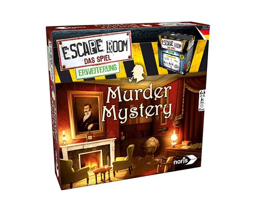 Jeux Noris 606101617 Escape Room élargissement Murder Mystery, décodeur Seulement avec Chrono spielbar Jeu de stratégie