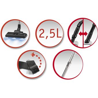 Sac aspirateur moulinex shop city space mo2643pa