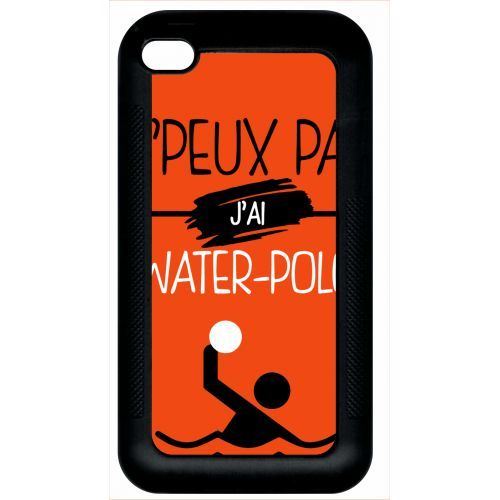Coque apple ipod touch 4 j peux pas j ai water polo 5
