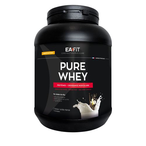 Pure Whey vanille intense EA Fit