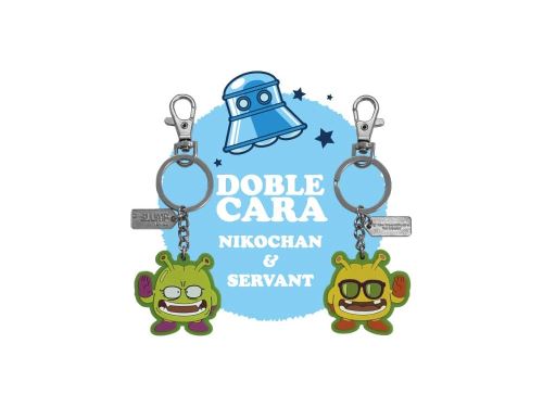 Porte Clé Dr Slump - Nikochan / Serviteur Gomme double face 5cm