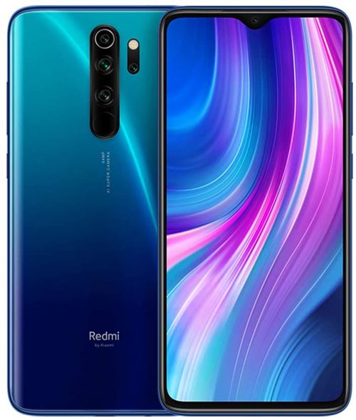 Xiaomi Redmi Note 8 Pro Phone 6 Go de RAM + 64 Go de ROM, 6,53 Plein Écran, Processeur MTK Helio G90T Octa-Core, 20MP Avant et Caméra Arrière 64MP Version Globale (Bleu)